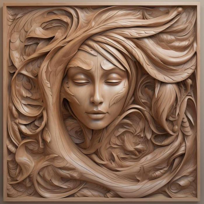 نموذج ثلاثي الأبعاد لآلة CNC 3D Art 